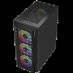 MaxGreen 2616 Mid-Tower ARGB ATX Gaming Case MaxGreen 2616 Mid-Tower ARGB ATX Gaming Case