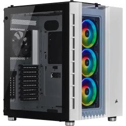 Corsair Crystal Series 680X RGB ATX High Airflow Tempered Glass Smart Casing White Corsair Crystal Series 680X RGB ATX High Airflow Tempered Glass Smart Casing White