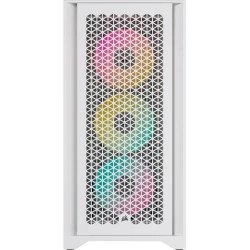 Corsair iCUE 4000D RGB AIRFLOW Mid-Tower ATX Casing White