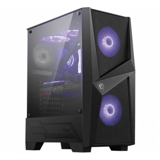 MSI MAG FORGE 100M Mid-Tower Gaming Case MSI MAG FORGE 100M Mid-Tower Gaming Case