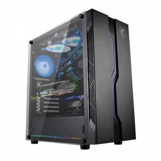 MSI MAG VAMPIRIC 010M Mid-Tower Gaming Case Black MSI MAG VAMPIRIC 010M Mid-Tower Gaming Case Black