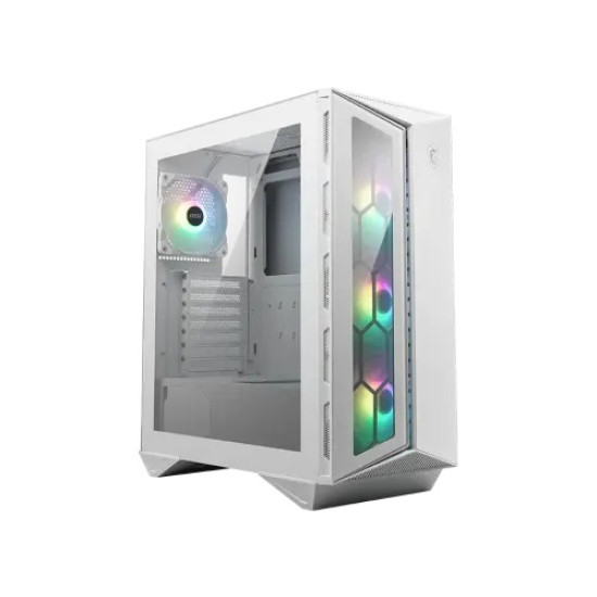 MSI MPG GUNGNIR 110R WHITE Mid-Tower Gaming Case MSI MPG GUNGNIR 110R WHITE Mid-Tower Gaming Case