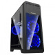 MaxGreen G563BL Window ATX Casing With PSU