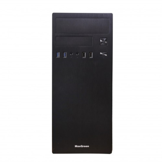 Maxgreen 2812BK ATX Window Casing With PSU