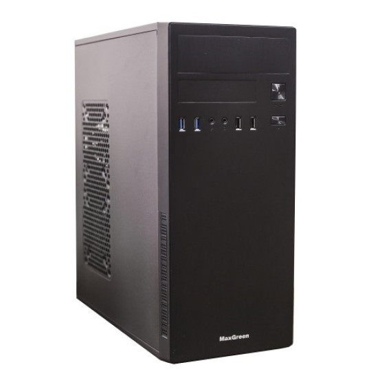 Maxgreen 2812BK ATX Window Casing With PSU