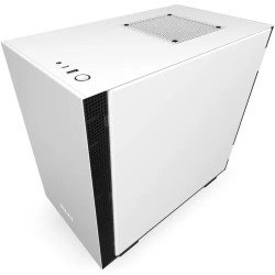 NZXT H210 Mini-ITX White Casing with 120mm Aer F Case Fans
