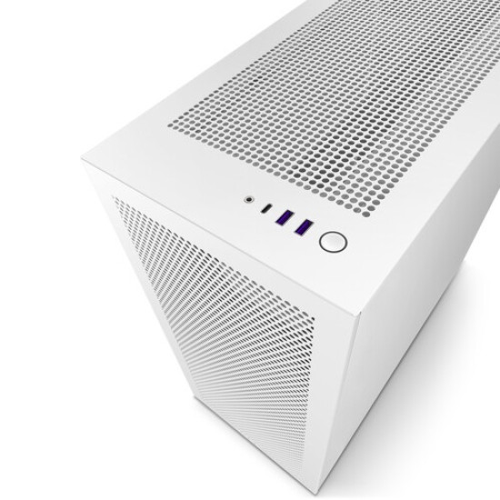NZXT H7 Flow ATX Mid-Tower Airflow Casing White NZXT H7 Flow ATX Mid-Tower Airflow Casing White