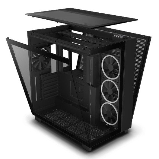 NZXT H9 Elite Premium Dual-Chamber Mid-Tower Airflow Casing NZXT H9 Elite Premium Dual-Chamber Mid-Tower Airflow Casing