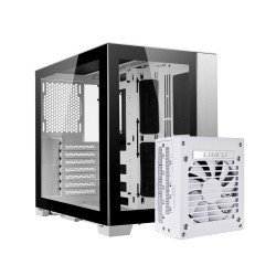 Lian Li O11D Mini-W O11 Dynamic MINI White Mini-tower Gaming Case With PSU