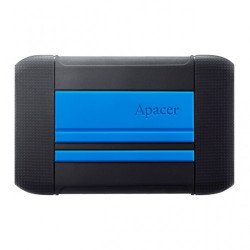 Apacer AC633 2TB USB 3.1 Gen 1 Blue Military-Grade Shockproof Portable Hard Drive Apacer AC633 2TB USB 3.1 Gen 1 Blue Military-Grade Shockproof Portable Hard Drive