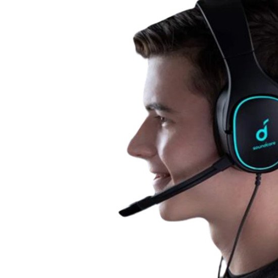 Anker Soundcore Strike 3 A3830011 Virtual 7. 1 Surround Sound Gaming Headset Anker Soundcore Strike 3 A3830011 Virtual 7. 1 Surround Sound Gaming Headset