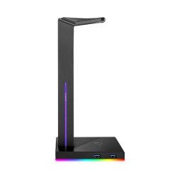 Asus ROG Throne Qi with 7.1 Surround Sound RGB Wireless Charging Headphone Stand Asus ROG Throne Qi with 7.1 Surround Sound RGB Wireless Charging Headphone Stand