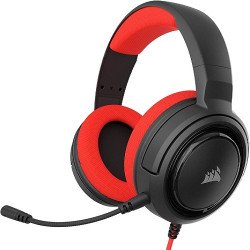 Corsair HS35 Stereo Gaming Headphone - Red Corsair HS35 Stereo Gaming Headphone - Red