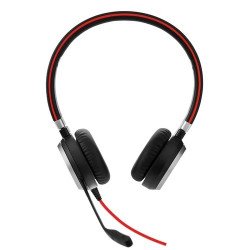 Jabra Evolve 40 MS/UC DUO Dual Ear Noise Canceling USB Headphone Jabra Evolve 40 MS/UC DUO Dual Ear Noise Canceling USB Headphone