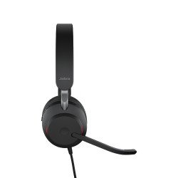 Jabra Evolve2 40 Stereo Wired On-Ear Headset