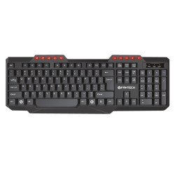 Fantech K210 Silent Multimedia USB Office Use Keyboard Black Fantech K210 Silent Multimedia USB Office Use Keyboard Black