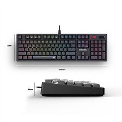 Fantech Max Pro MK851 RGB Mechanical Gaming Keyboard Fantech Max Pro MK851 RGB Mechanical Gaming Keyboard