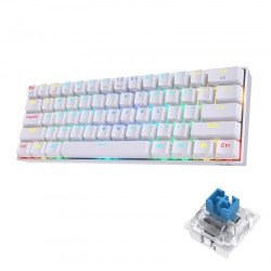 Redragon K530 Draconic 60% Compact RGB Wireless Mechanical Blue Switch Gaming Keyboard White Redragon K530 Draconic 60% Compact RGB Wireless Mechanical Blue Switch Gaming Keyboard White