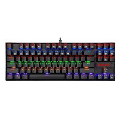 Redragon K552 KUMARA RAINBOW RGB Backlit Red Switch Mechanical Gaming Keyboard