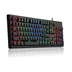 Redragon K576R DAKSA LED Rainbow Backlit Mechanical Gaming Keyboard