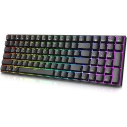 ROYAL KLUDGE RK100 RGB Wireless Mechanical Keyboard Gateron Brown Switch ROYAL KLUDGE RK100 RGB Wireless Mechanical Keyboard Gateron Brown Switch