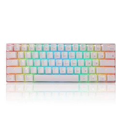 Royal Kludge RK61 Dual Mode RGB Hotswappable Mechanical Brown Switch Gaming Keyboard