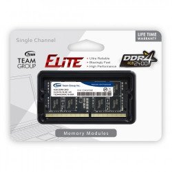 TEAM ELITE SO-DIMM DDR4 4GB 2400MHz Laptop RAM TEAM ELITE SO-DIMM DDR4 4GB 2400MHz Laptop RAM