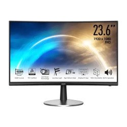 MSI PRO MP242C 23.6" FHD Curved Monitor with Built-in Speakers