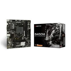BIOSTAR B450MH DDR4 AMD AM4 Micro ATX Motherboard BIOSTAR B450MH DDR4 AMD AM4 Micro ATX Motherboard