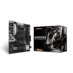 BIOSTAR B450MX-S DDR4 AMD AM4 Micro ATX Motherboard BIOSTAR B450MX-S DDR4 AMD AM4 Micro ATX Motherboard