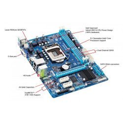Gigabyte GA-H61M-DS2 Motherboard Gigabyte GA-H61M-DS2 Motherboard