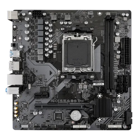 GIGABYTE A620M H AM5 Micro-ATX Motherboard GIGABYTE A620M H AM5 Micro-ATX Motherboard