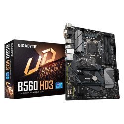 GIGABYTE B560 HD3 Intel 10th and 11th Gen ATX Motherboard GIGABYTE B560 HD3 Intel 10th and 11th Gen ATX Motherboard