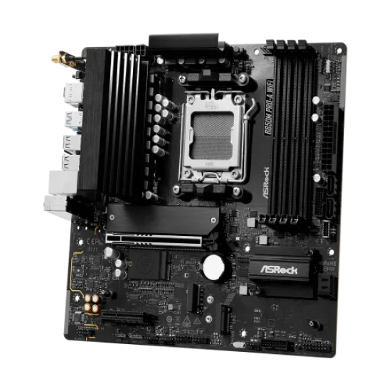 ASRock B850M Pro-A WiFi AM5 DDR5 mATX Motherboard ASRock B850M Pro-A WiFi AM5 DDR5 mATX Motherboard