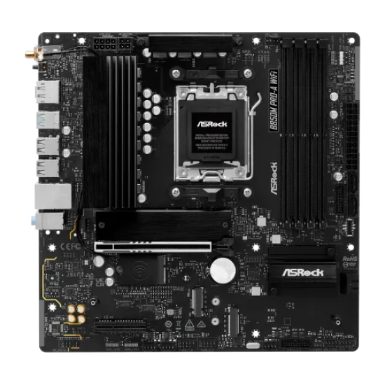 ASRock B850M Pro-A WiFi AM5 DDR5 mATX Motherboard ASRock B850M Pro-A WiFi AM5 DDR5 mATX Motherboard