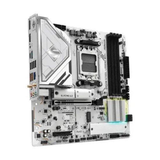 ASRock B850M STEEL LEGEND WIFI AM5 DDR5 mATX Motherboard ASRock B850M STEEL LEGEND WIFI AM5 DDR5 mATX Motherboard