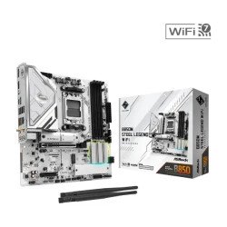 ASRock B850M STEEL LEGEND WIFI AM5 DDR5 mATX Motherboard ASRock B850M STEEL LEGEND WIFI AM5 DDR5 mATX Motherboard