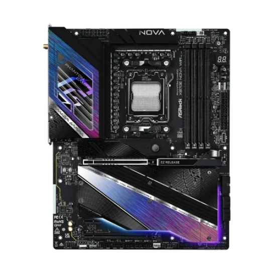 ASRock X870E Nova WiFi AM5 DDR5 ATX Motherboard ASRock X870E Nova WiFi AM5 DDR5 ATX Motherboard