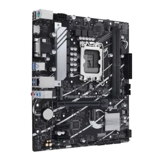 Asus PRIME B760M-K D4 mATX Motherboard Asus PRIME B760M-K D4 mATX Motherboard