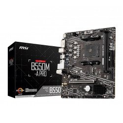 MSI B550M-A PRO AM4 Micro ATX AMD Motherboard MSI B550M-A PRO AM4 Micro ATX AMD Motherboard