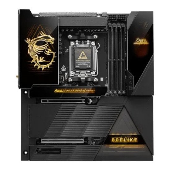 MSI MEG X870E GODLIKE WiFi 7 AMD AM5 E-ATX Motherboard MSI MEG X870E GODLIKE WiFi 7 AMD AM5 E-ATX Motherboard