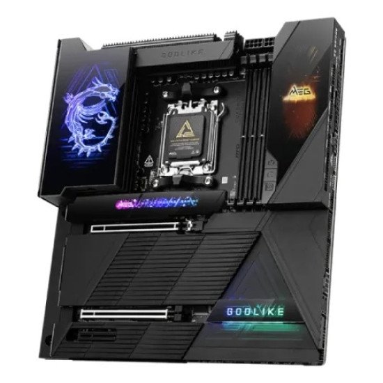 MSI MEG X870E GODLIKE WiFi 7 AMD AM5 E-ATX Motherboard MSI MEG X870E GODLIKE WiFi 7 AMD AM5 E-ATX Motherboard