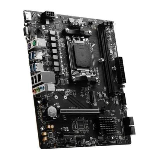 MSI PRO B650M-E AM5 mATX Motherboard MSI PRO B650M-E AM5 mATX Motherboard