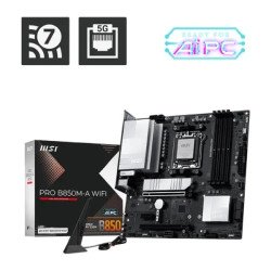 MSI PRO B850M-A WIFI AM5 mATX Motherboard MSI PRO B850M-A WIFI AM5 mATX Motherboard