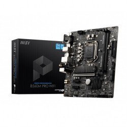 MSI B560M PRO WIFI 10th and 11th Gen Micro ATX Motherboard MSI B560M PRO WIFI 10th and 11th Gen Micro ATX Motherboard