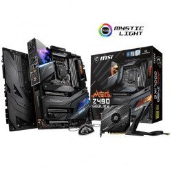 MSI MEG Z490 GODLIKE 10th Gen E-ATX Gaming Motherboard MSI MEG Z490 GODLIKE 10th Gen E-ATX Gaming Motherboard