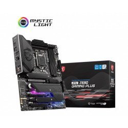 MSI MPG Z590 Gaming Plus Intel 10th Gen and 11th Gen ATX Motherboard MSI MPG Z590 Gaming Plus Intel 10th Gen and 11th Gen ATX Motherboard