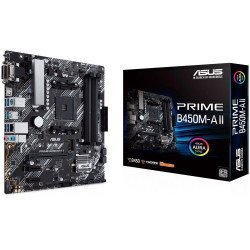 Asus Prime B450M-A II AM4 Micro-ATX AMD Motherboard Asus Prime B450M-A II AM4 Micro-ATX AMD Motherboard