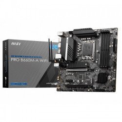 MSI PRO B660M-A WIFI DDR5 Micro-ATX Motherboard MSI PRO B660M-A WIFI DDR5 Micro-ATX Motherboard