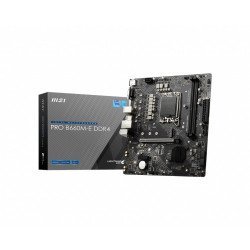 MSI PRO B660M-E DDR4 M-ATX Motherboard MSI PRO B660M-E DDR4 M-ATX Motherboard
